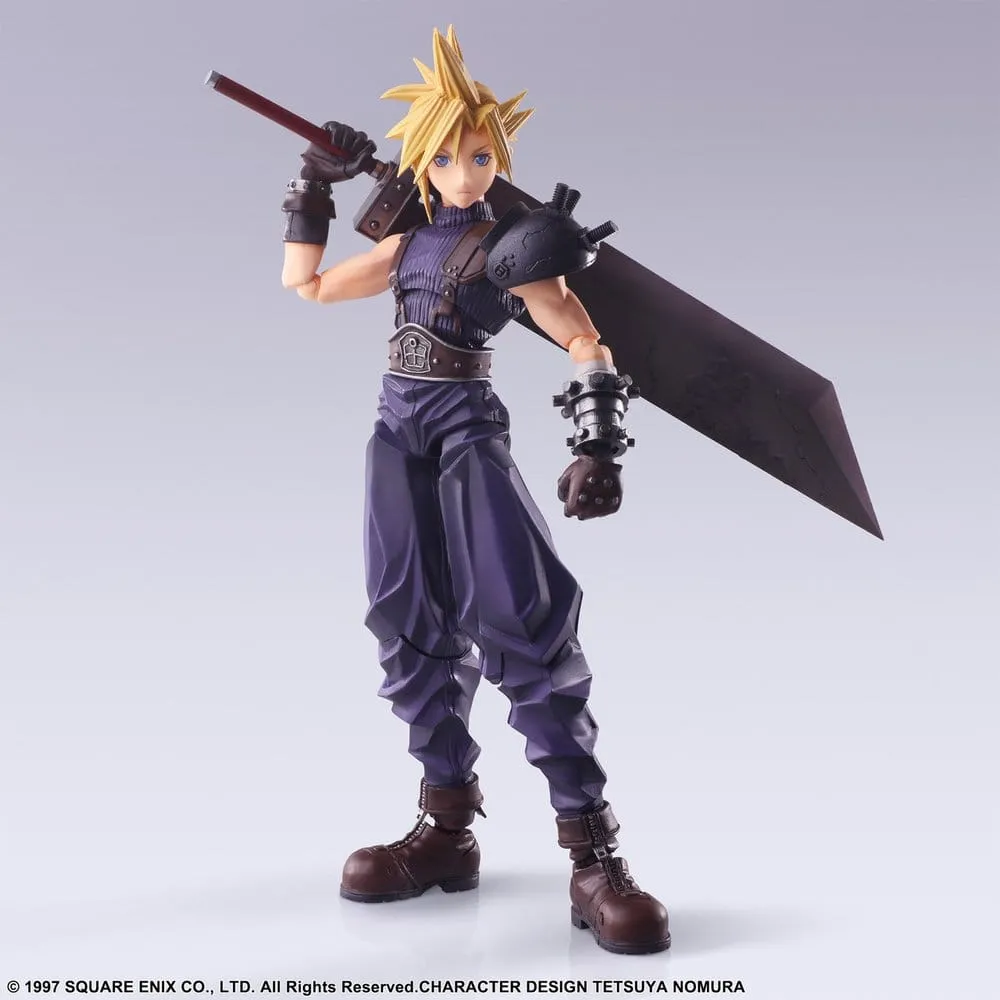 Final Fantasy VII Bring Arts Action Figure Cloud Strife Digital Plus Edition 15 cm